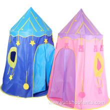 Portable folding kid play tent cubby house castle